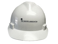 Ted Gentry Associates hard hat